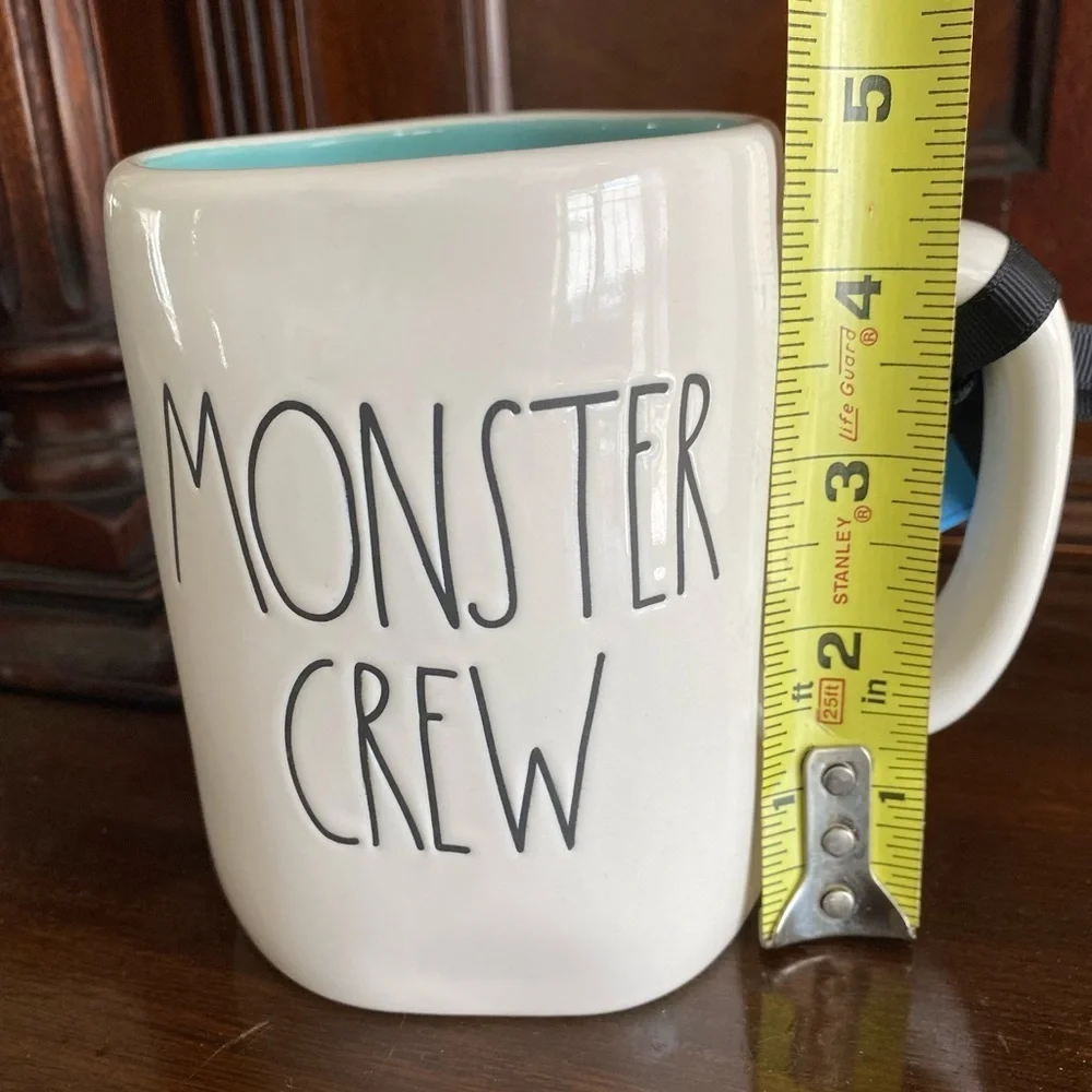 Rae Dunn Disney/Pixar Monster Inc. “Monster Crew” Mug NWT